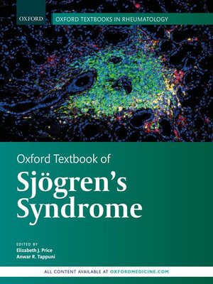 cover image of Oxford Textbook of Sjögren's Syndrome